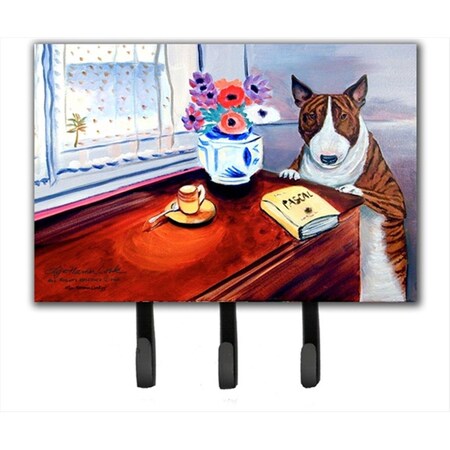 Carolines Treasures Bull Terrier Leash Holder or Key Hook 7249TH68